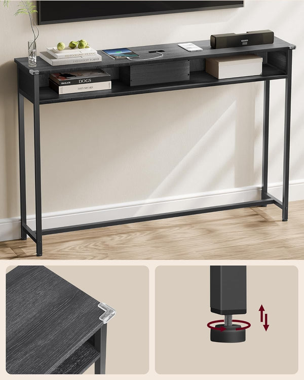 Console Table - Sockets & Compartments - Karrari