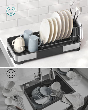 Small Stainless Steel Dish Drying Rack - Karrari