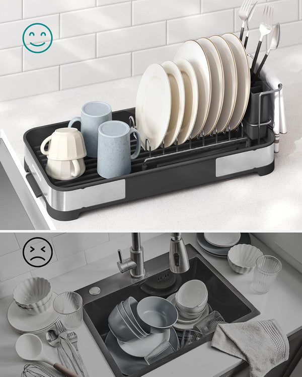 Small Stainless Steel Dish Drying Rack - Karrari