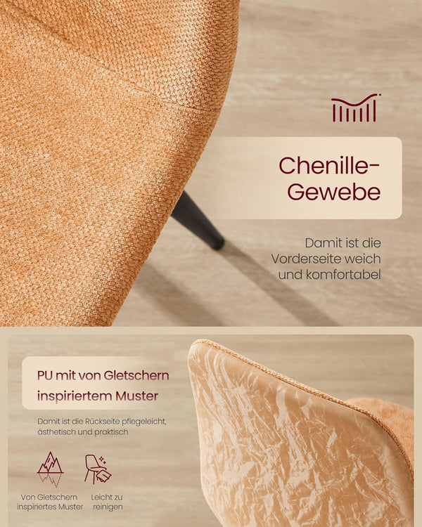 Dining Chairs, Glacier-Inspired Design (Set of 2) - Karrari