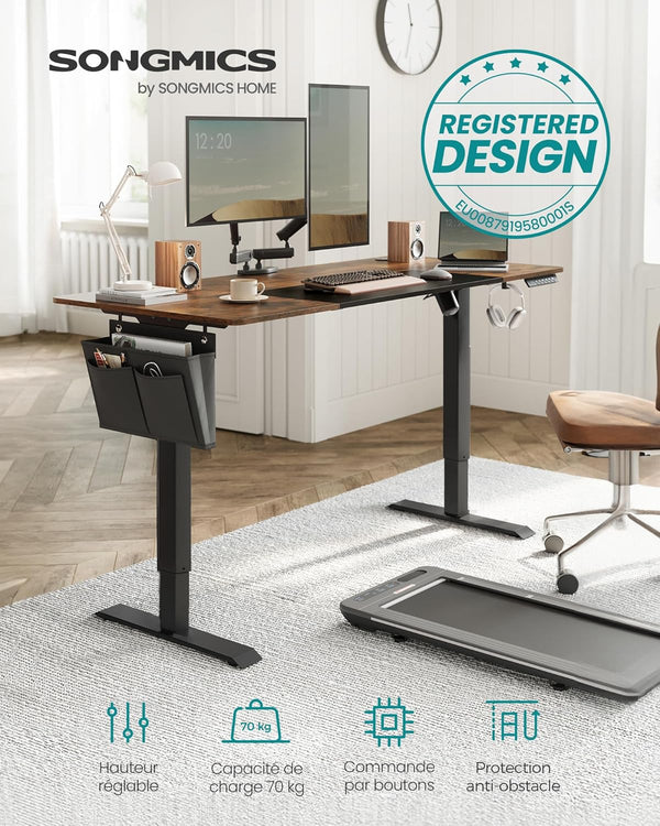 Electric Standing Desk – Adjustable Height with Memory Function