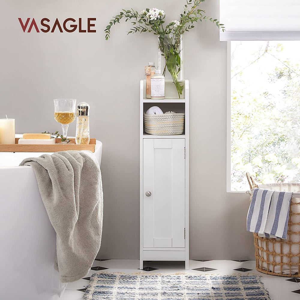 Small Corner Bathroom Floor Cabinet - Karrari