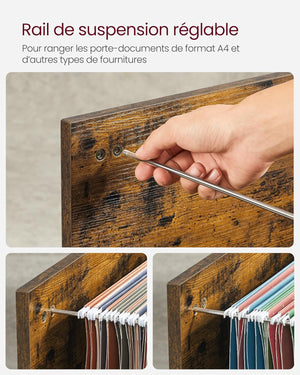 Industrial Office Storage Cabinet on Wheels