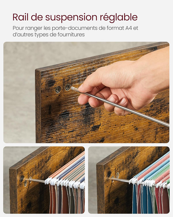 Industrial Office Storage Cabinet on Wheels