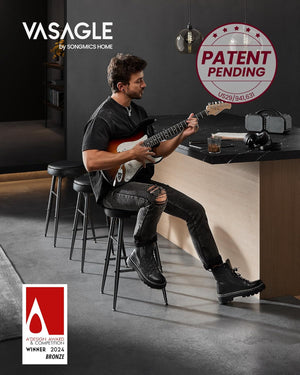 Set of 2 Backless Bar Stools