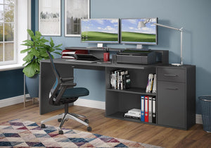 Gamer Corner Desk Combination - Reversible