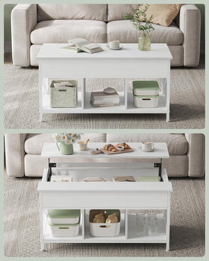 Lift-Top Coffee Table with Storage - Karrari