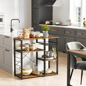 Baker's Rack with Multifunctional Storage - Karrari