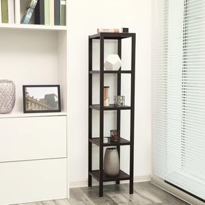 5-Tier Bamboo Bathroom & Storage Shelf