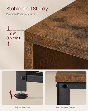 Coat Rack & Shoe Bench Set – Dot Hooks, 2-Tier Rack - Karrari