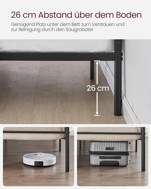 Double Metal Bed Frame - Karrari