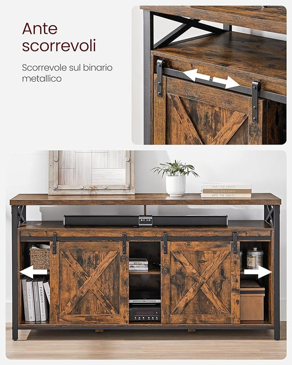 Farmhouse TV Stand Cabinet - Karrari
