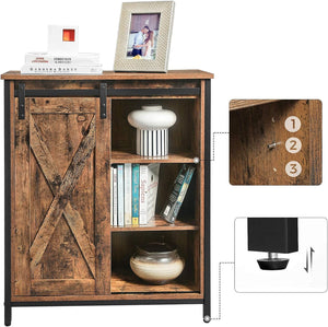 Modern Sideboard – Sliding Door & Adjustable Shelves - Karrari