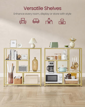 4-Tier Freestanding Bookshelf - Karrari