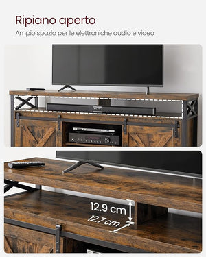 Farmhouse TV Stand Cabinet - Karrari