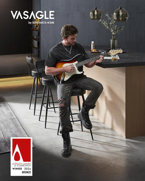 Swivel Faux Leather Bar Stools (Set of 2) - Karrari