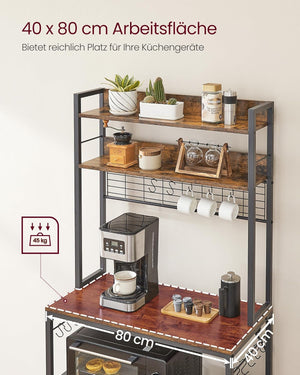 Kitchen Shelf with Sockets - Karrari