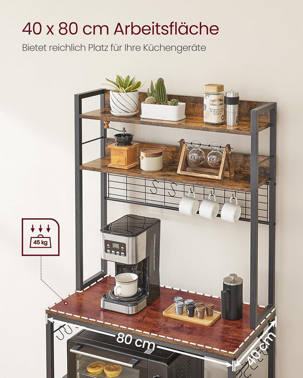 Kitchen Shelf with Sockets - Karrari