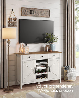 Vintage Kitchen Cabinet with Wine Rack - Karrari