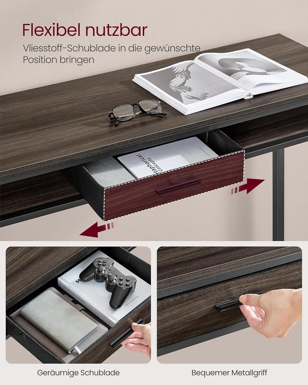Bar Table with Power Strip & Drawer - Karrari