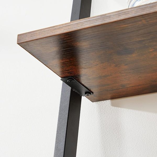 5-Tier Industrial Ladder Bookcase - Karrari