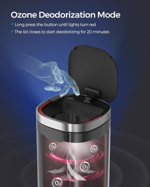 13 Gallon Motion Sensor Kitchen Trash Can - Karrari