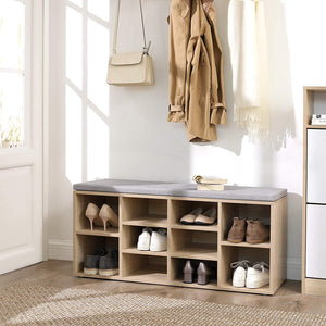 Shoe Bench with Cushion