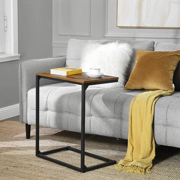 Side Table, Small Sofa Table, End Table, Laptop Table