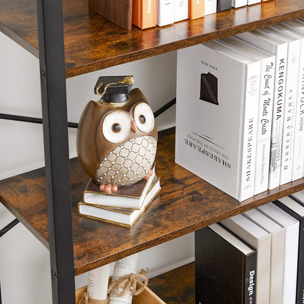 6-Tier Industrial Bookshelf - Karrari