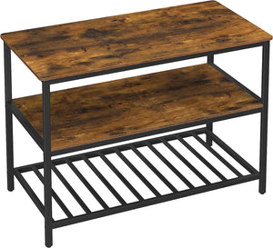 Baker’s Rack Kitchen Island with Countertop - Karrari