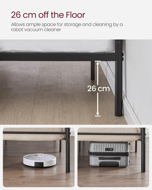Double Metal Bed Frame - Karrari