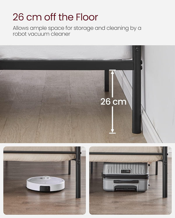 Double Metal Bed Frame - Karrari
