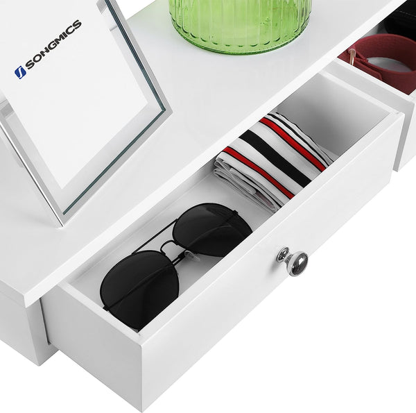 Wall Shelf with 2 Drawers – Gloss Finish - Karrari