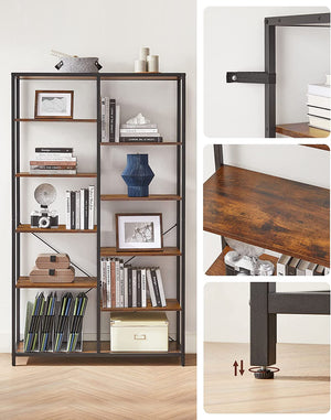 5-Tier Storage Bookshelf - Karrari