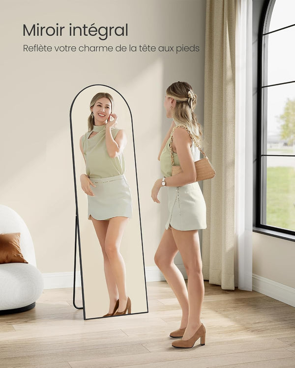 Full Length Floor Mirror with Stand (50x160cm)