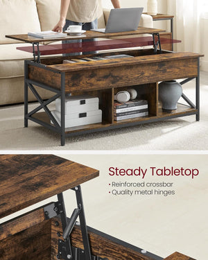 Lift-Top Coffee Table with Storage - Karrari