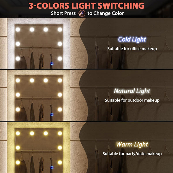 Full-Length Vanity Mirror with Adjustable Brightness  (60x165cm) - Karrari