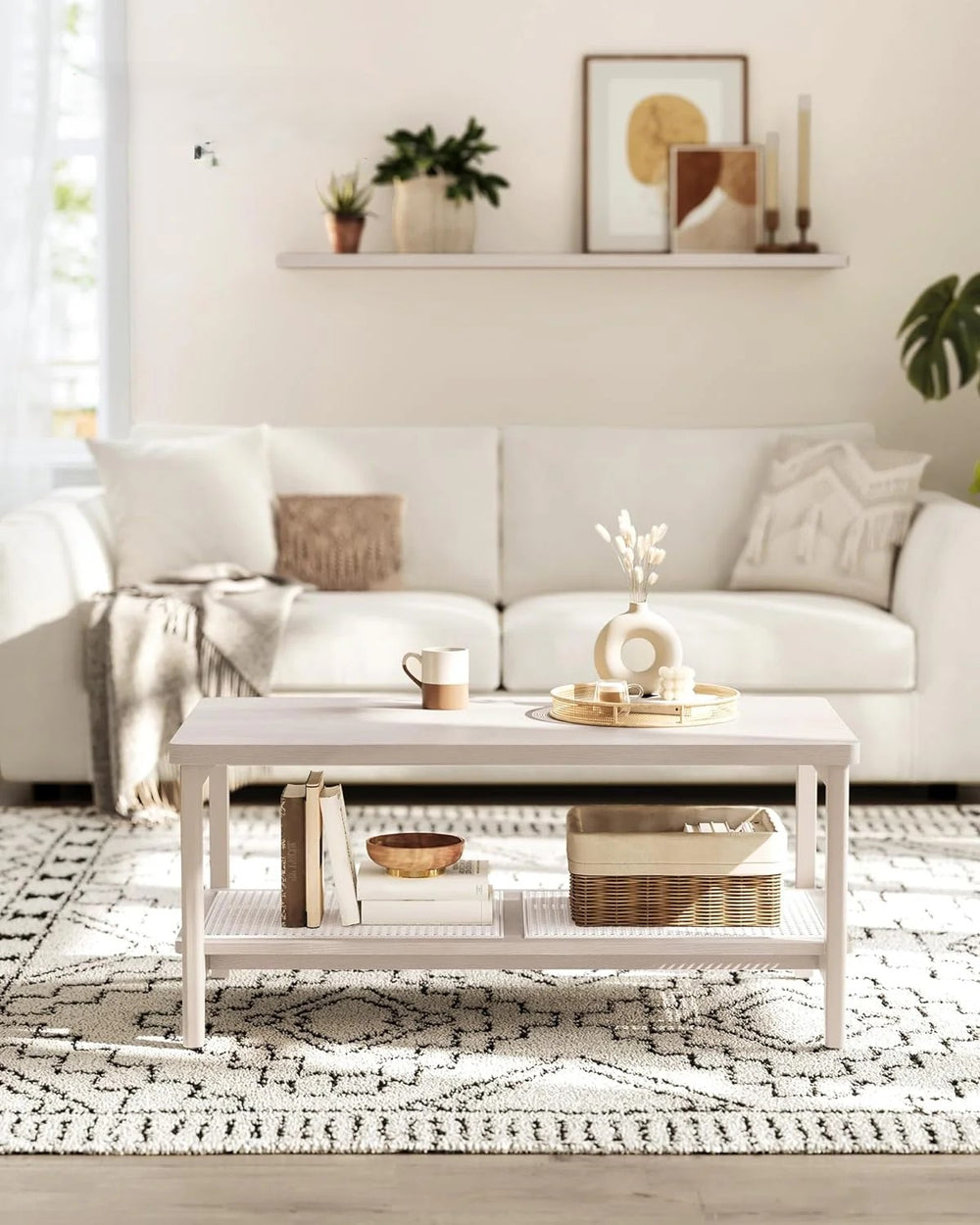 2-Tier Storage Coffee Table - Karrari
