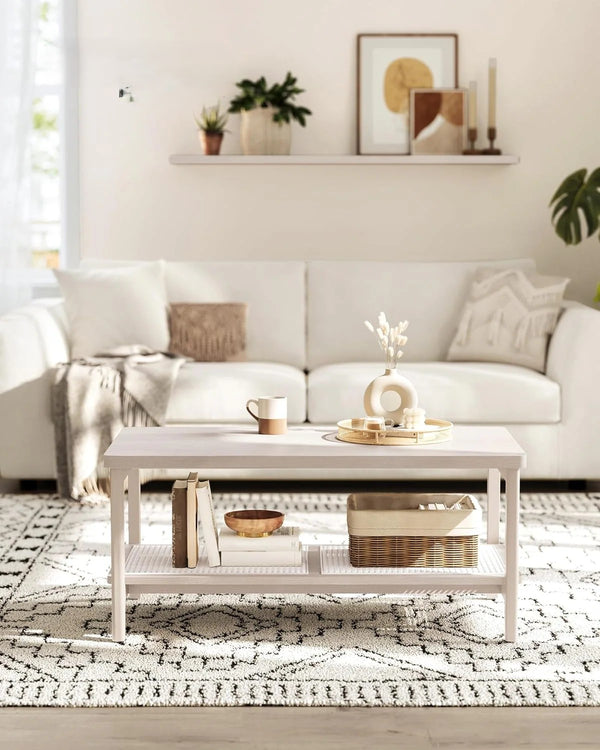 2-Tier Storage Coffee Table - Karrari