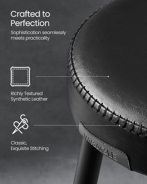 Set of 2 Backless Bar Stools