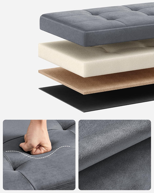 Storage Ottoman Cube – Foldable Bench - Karrari