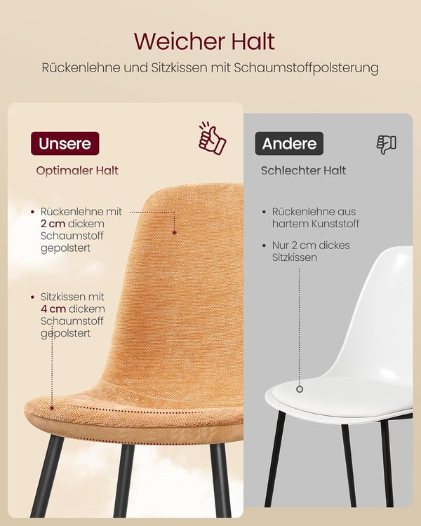 Dining Chairs, Glacier-Inspired Design (Set of 2) - Karrari