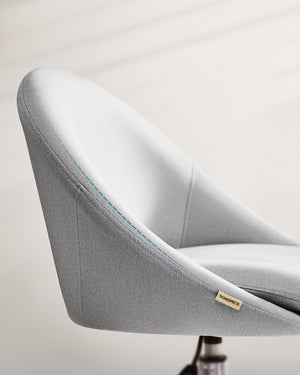 Grey Swivel Office Chair - Karrari