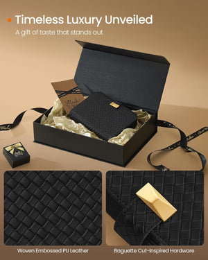 3-Watch Travel Case – Embossed PU Leather - Karrari