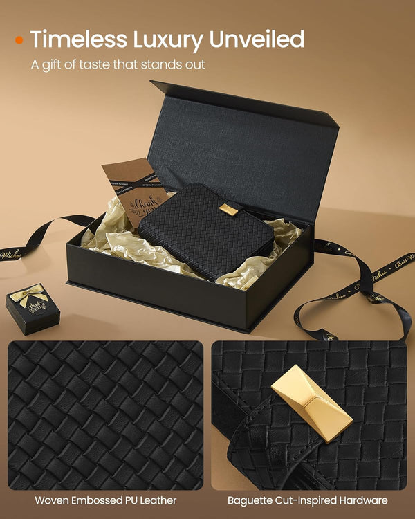 3-Watch Travel Case – Embossed PU Leather - Karrari