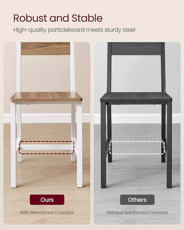 Industrial Dining Chairs (set of 2) - Karrari