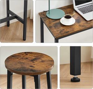 Industrial Bar Table & Stool Set