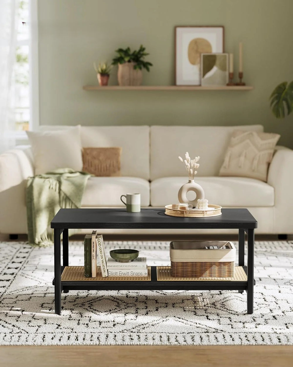 2-Tier Storage Coffee Table - Karrari