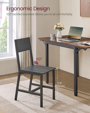 Industrial Dining Chairs (set of 2) - Karrari