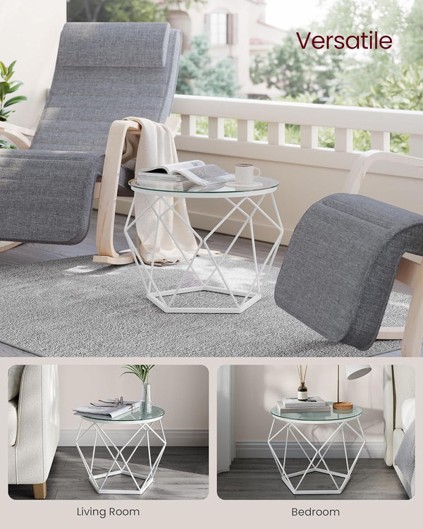 2-Piece Round Coffee Tables with Removable Tops - Karrari